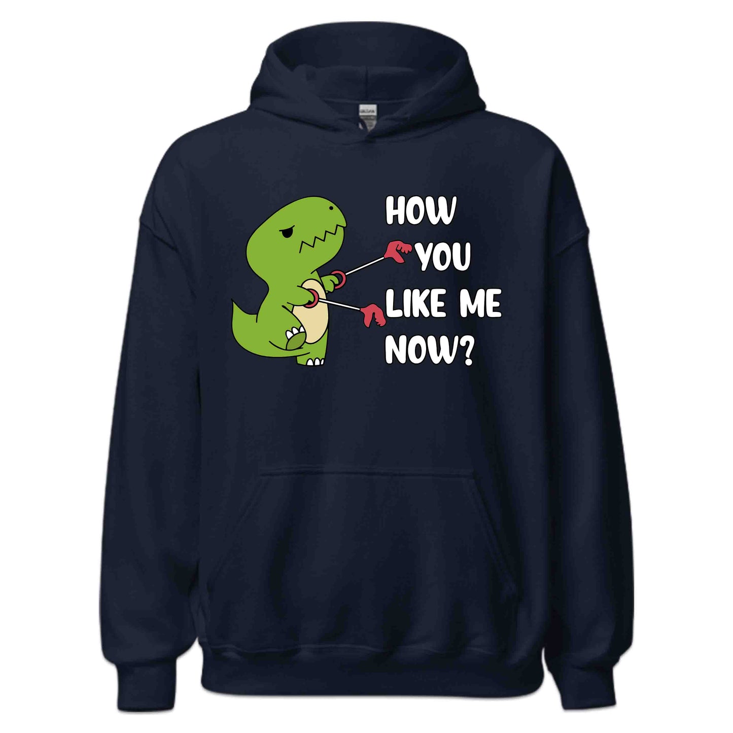 T-Rex with Claw Grabbers T-Shirt | Dino Pun Hoodie | Jurassic Humor Sweatshirt | PRODUCT CODE: FYNSTEJXEROA