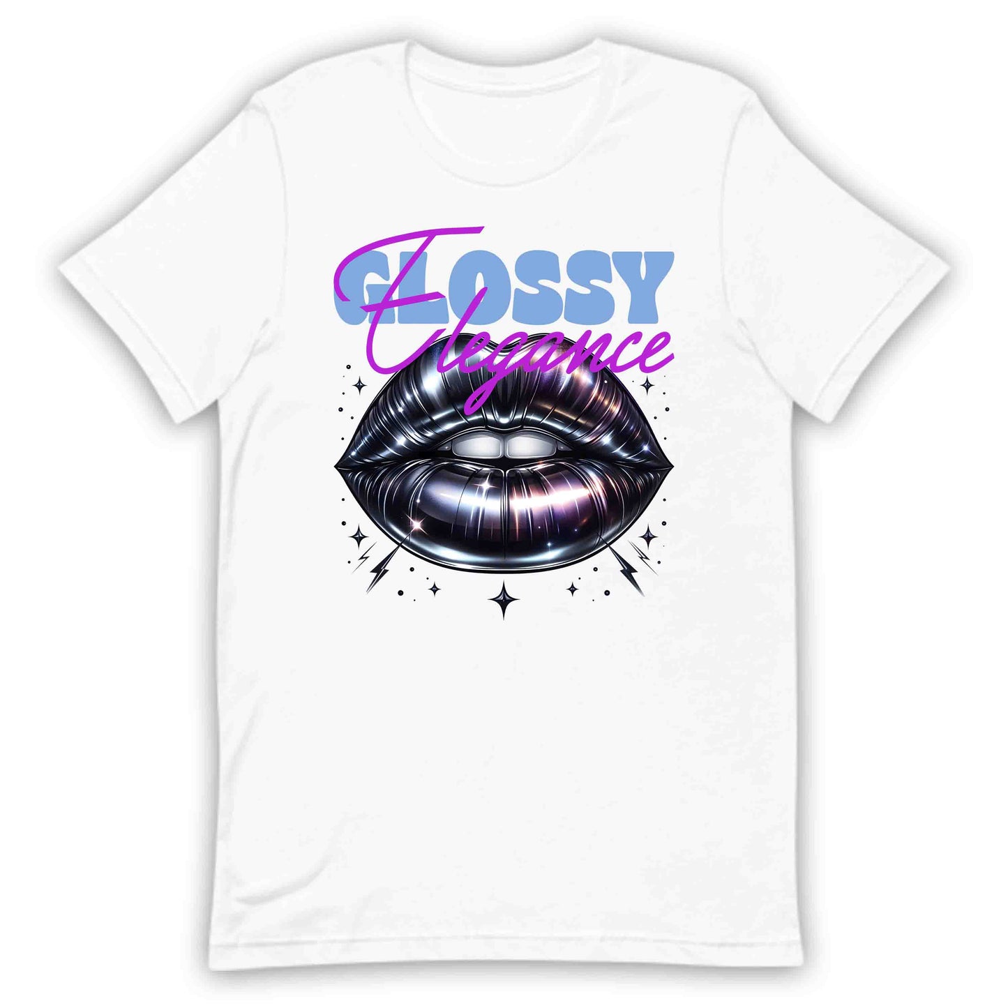 Glossy Elegance Metallic Lips Glam Look | PRODUCT CODE: GLSENCMATLPSA