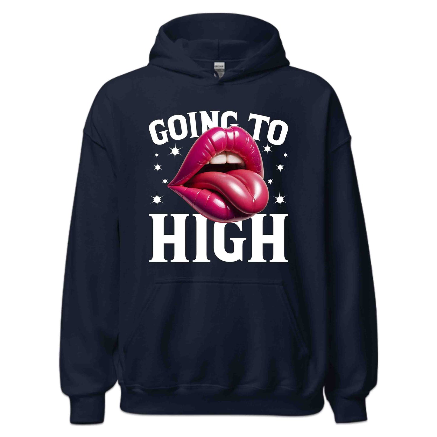 Glossy Pink Lips Going Too High Edgy Streetwear Fashion | PRODUCT CODE: GLYDOSPKNLPT