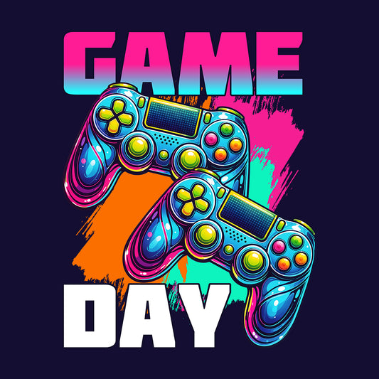 Game Day Retro Neon Gaming Controller | PRODUCT CODE: GMEYDATOCNR