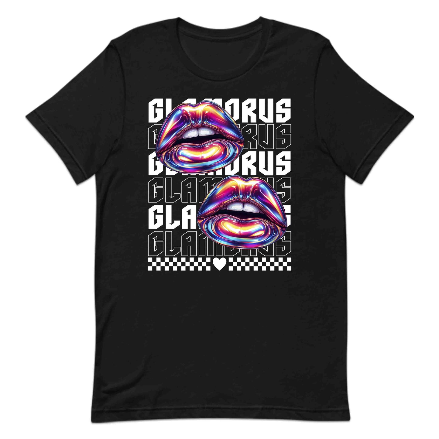 Glamorous Holographic Lips iridescent Lips | PRODUCT CODE: GMLPSHORSBDF
