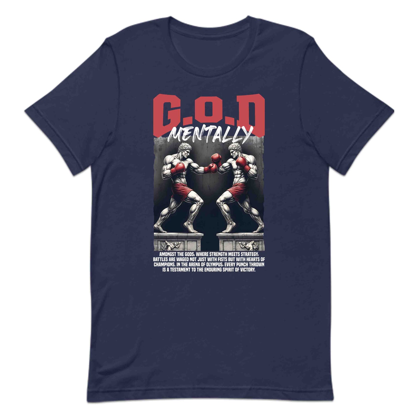 GOD Mentally Boxing Divine Warrior Spirit Greek Mythology Inspired | PRODUCT CODE: GMNTFHBXNOEW