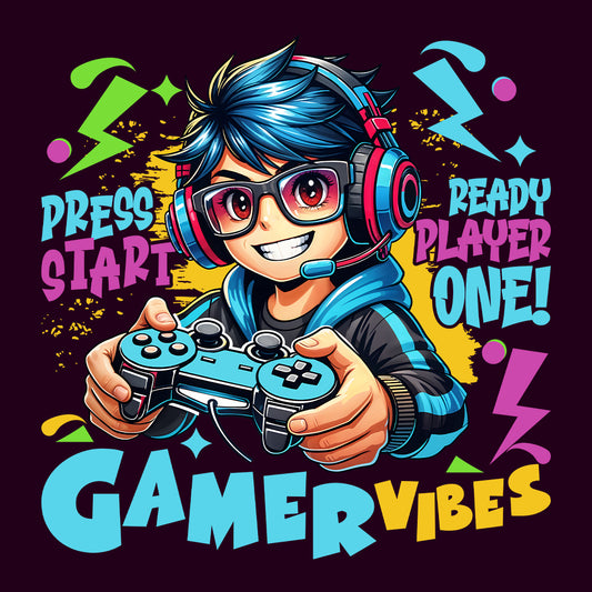 Gamer Vibes Stylish Anime Gamer Inspired Gaming Enthusiasts | PRODUCT CODE: GMVBSANMEISP