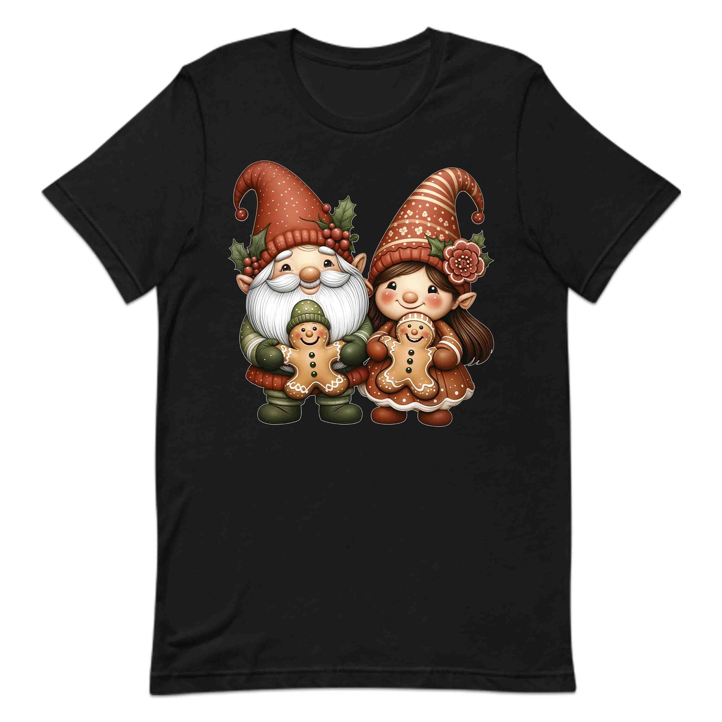 Christmas Gingerbread Gnomes Festive Xmas | PRODUCT CODE: GNMBRDCKOSIE