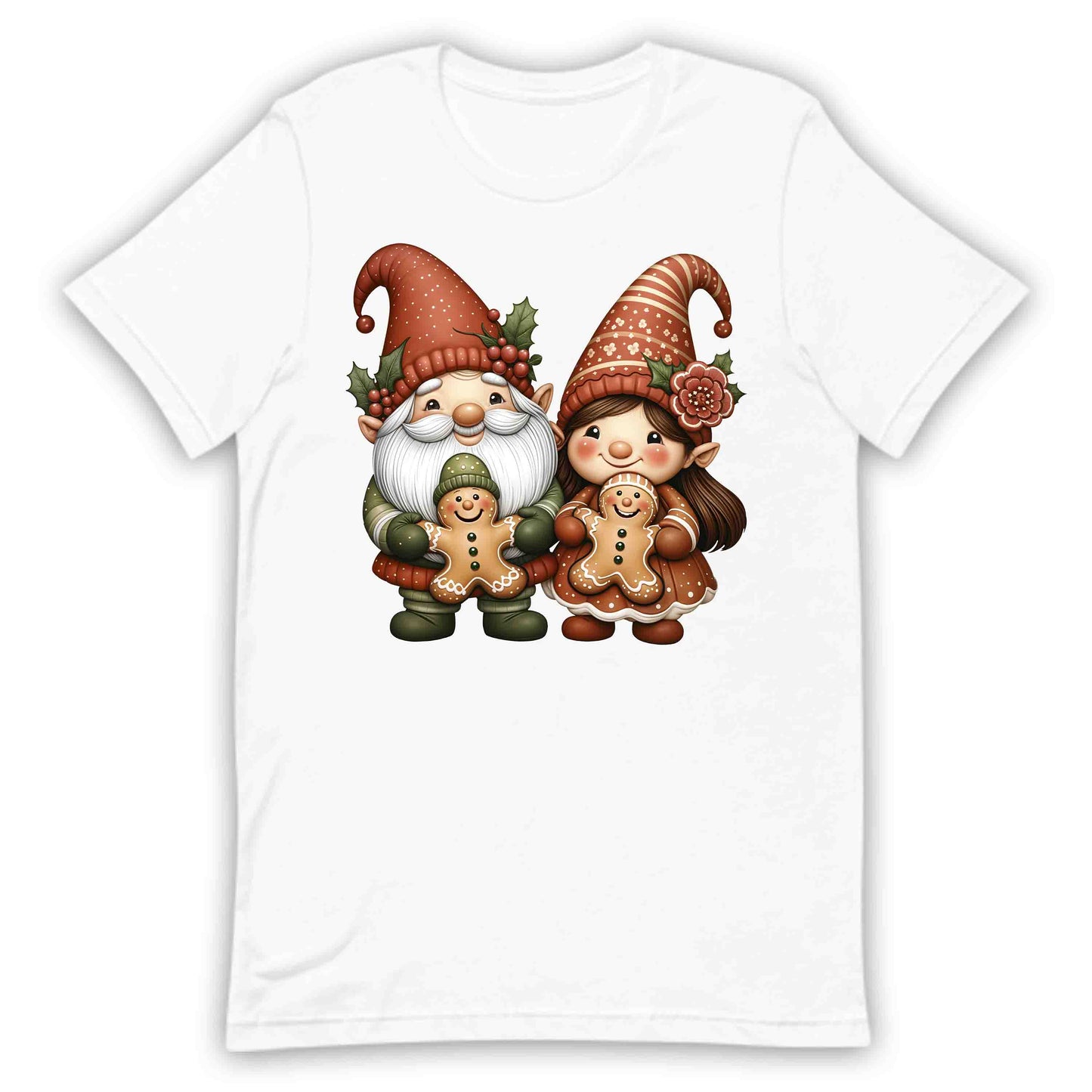 Christmas Gingerbread Gnomes Festive Xmas | PRODUCT CODE: GNMBRDCKOSIE