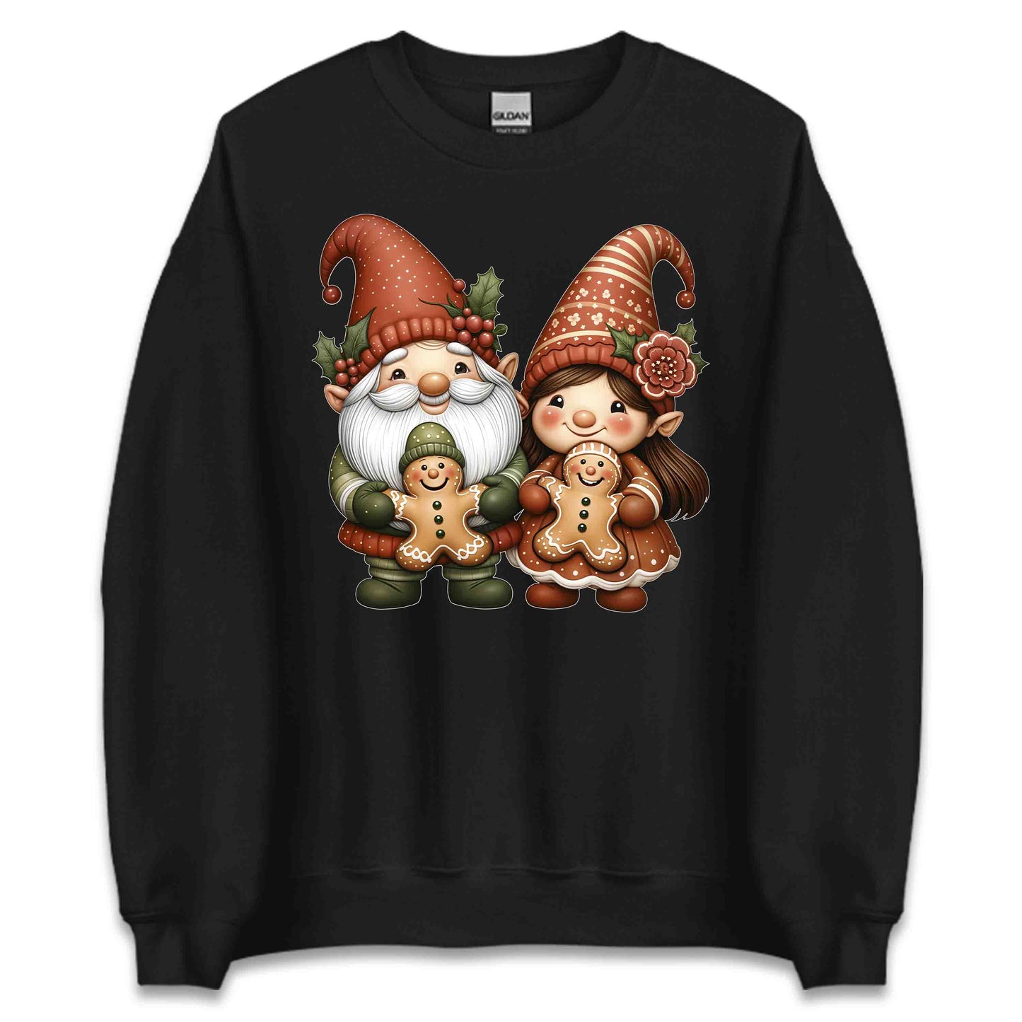 Christmas Gingerbread Gnomes Festive Xmas | PRODUCT CODE: GNMBRDCKOSIE
