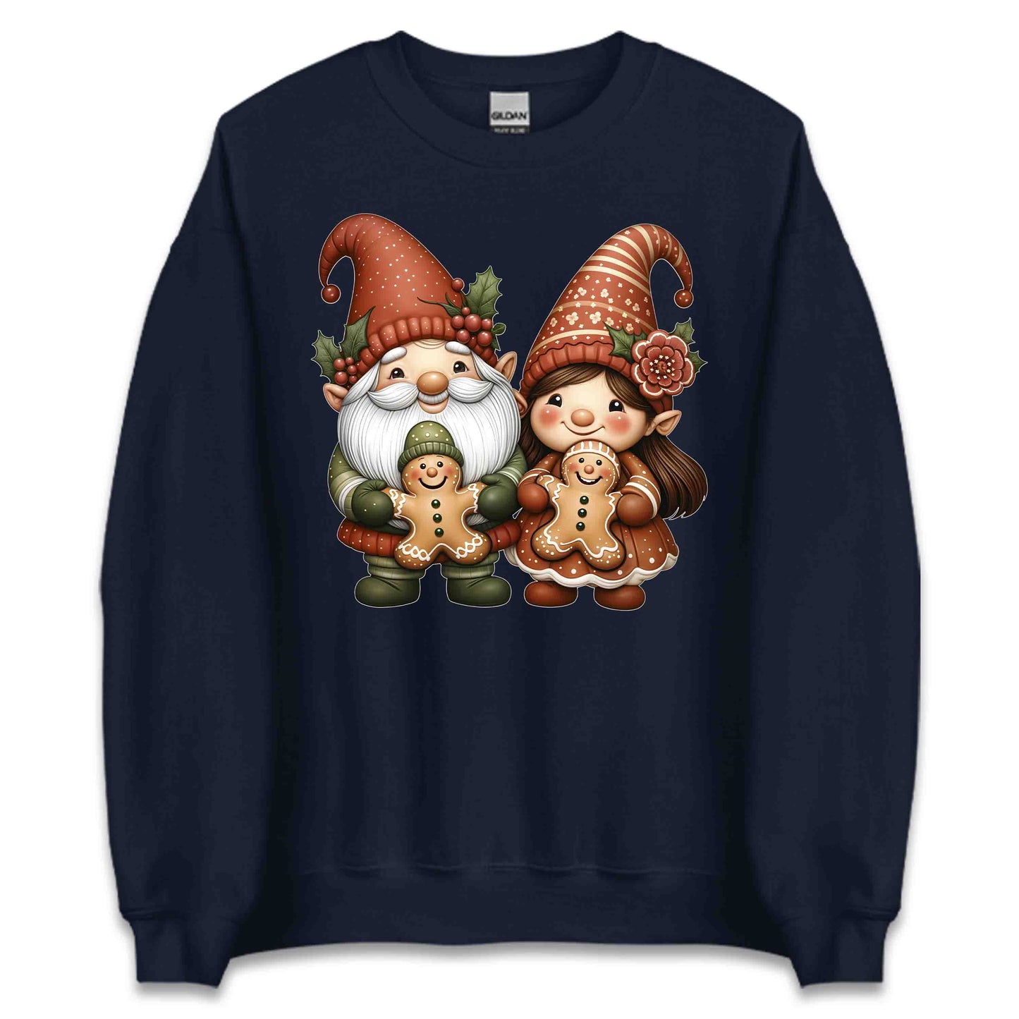Christmas Gingerbread Gnomes Festive Xmas | PRODUCT CODE: GNMBRDCKOSIE