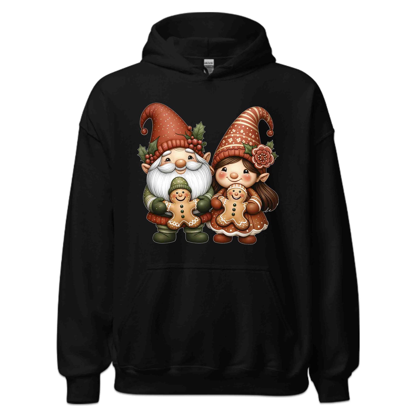 Christmas Gingerbread Gnomes Festive Xmas | PRODUCT CODE: GNMBRDCKOSIE