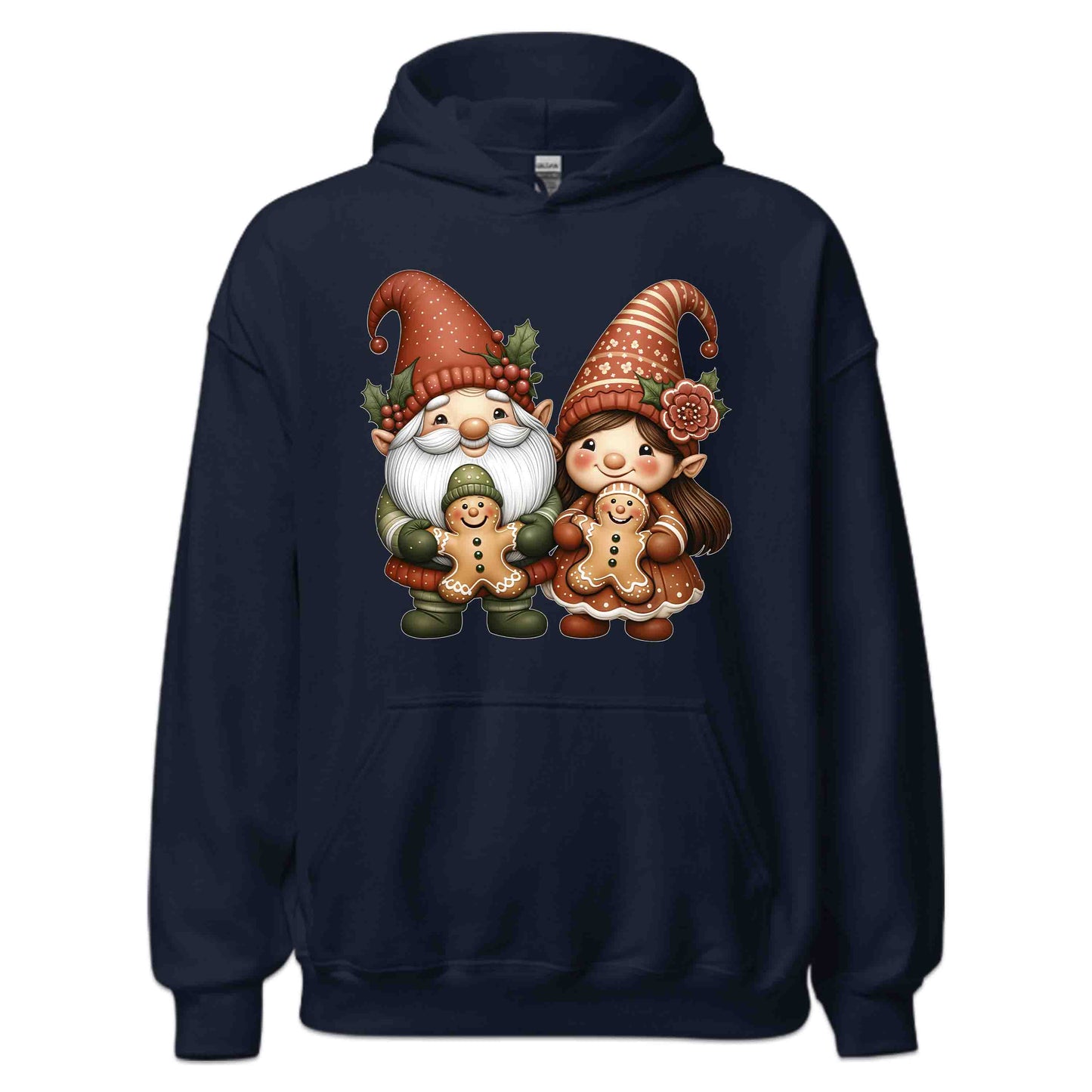 Christmas Gingerbread Gnomes Festive Xmas | PRODUCT CODE: GNMBRDCKOSIE