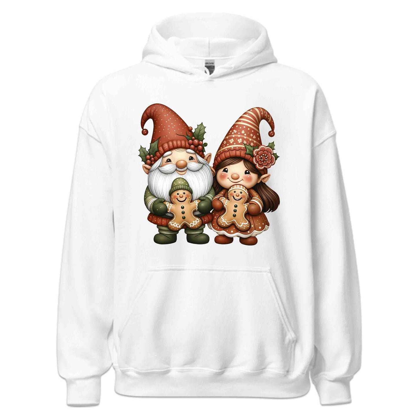 Christmas Gingerbread Gnomes Festive Xmas | PRODUCT CODE: GNMBRDCKOSIE
