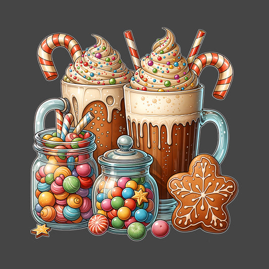 Gingerbread Christmas Coffee Hot Chocolate Xmas | PRODUCT CODE: GNRBDCHFEHTO