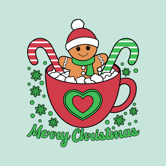 Gingerbread in Hot Cocoa Mug  Xmas Cookie | PRODUCT CODE: GNRBDXMYRSN