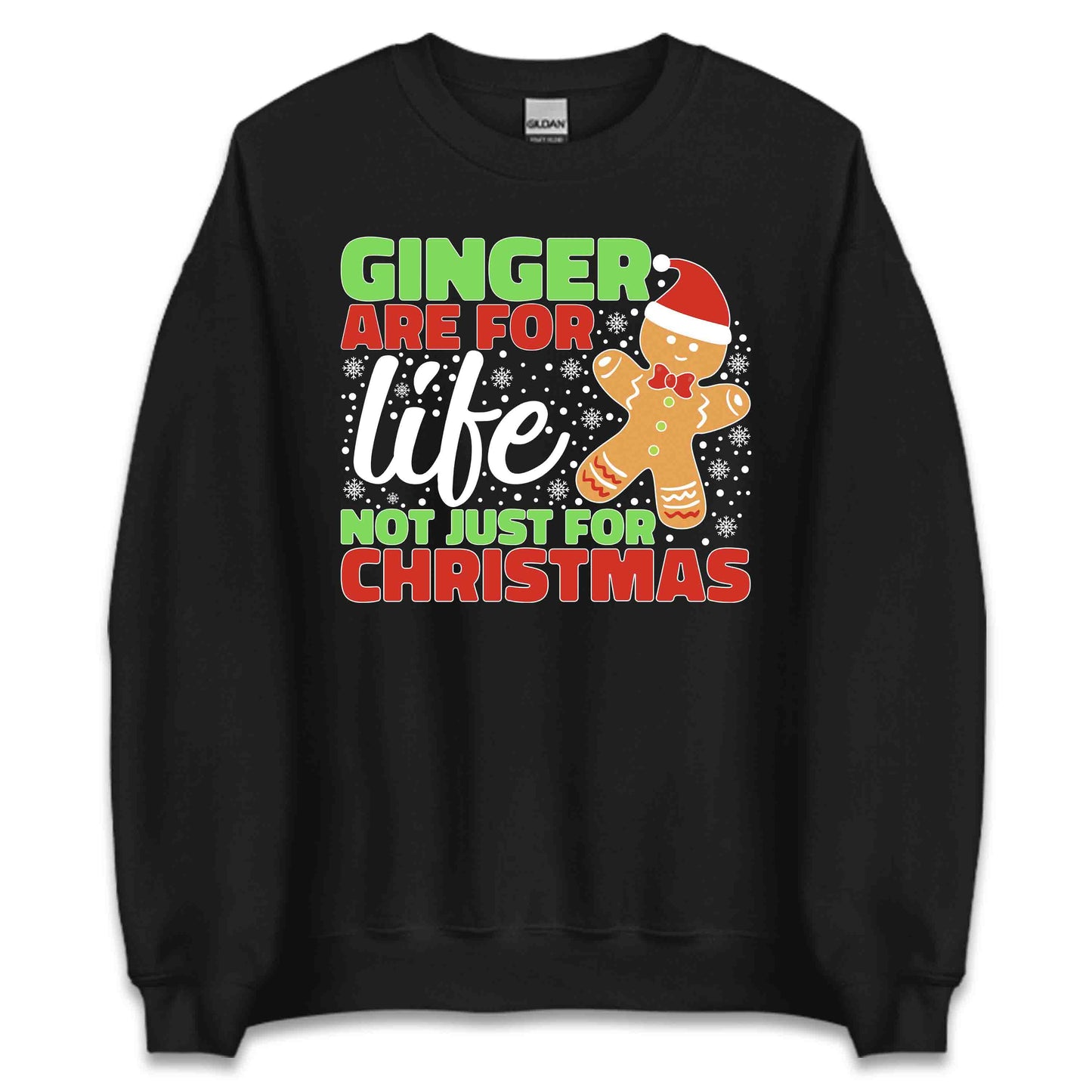 Gingers Are For Life Not For Christmas Gingerbread Man Xmas Cookie | PRODUCT CODE: GNRFLECHRMAX