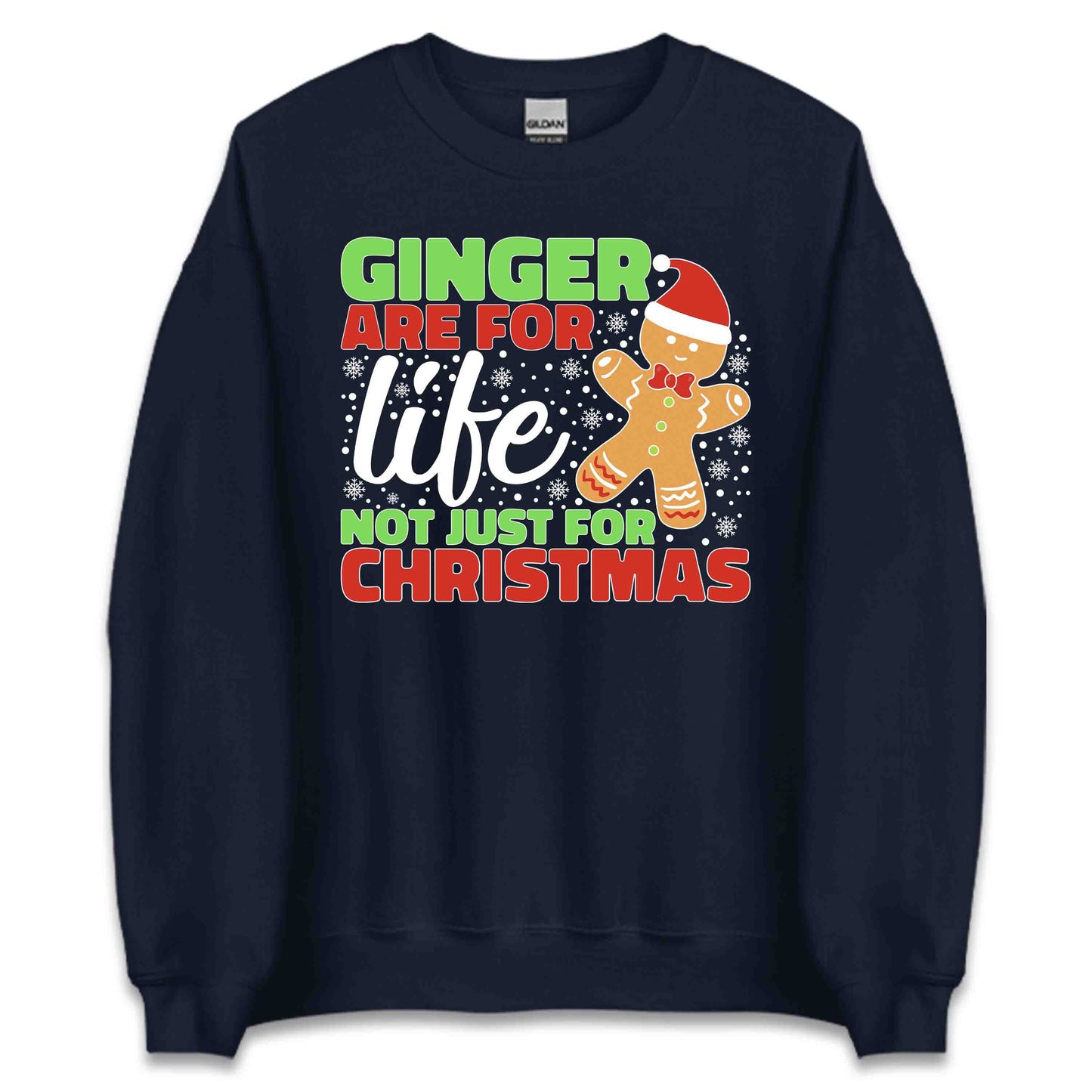 Gingers Are For Life Not For Christmas Gingerbread Man Xmas Cookie | PRODUCT CODE: GNRFLECHRMAX
