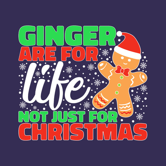 Gingers Are For Life Not For Christmas Gingerbread Man Xmas Cookie | PRODUCT CODE: GNRFLECHRMAX