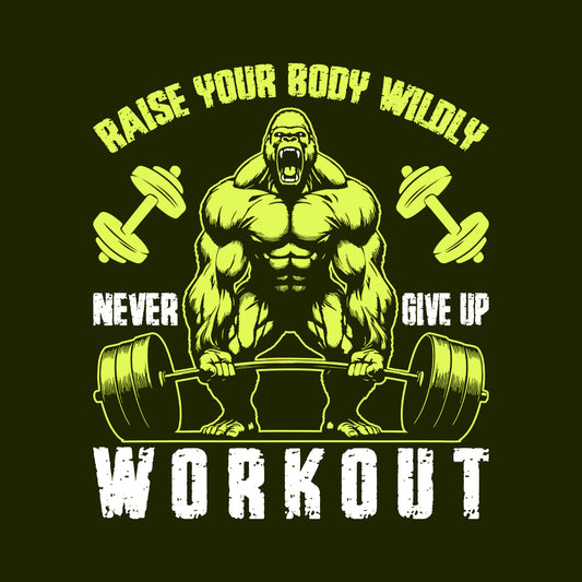 Gorilla Gym Raise Your Body Wildly Motivational Workout | PRODUCT CODE: GORLYMRYBDYW