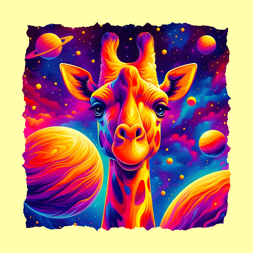 Psychedelic Giraffe Cosmic Space | PRODUCT CODE: GRFECSMPE