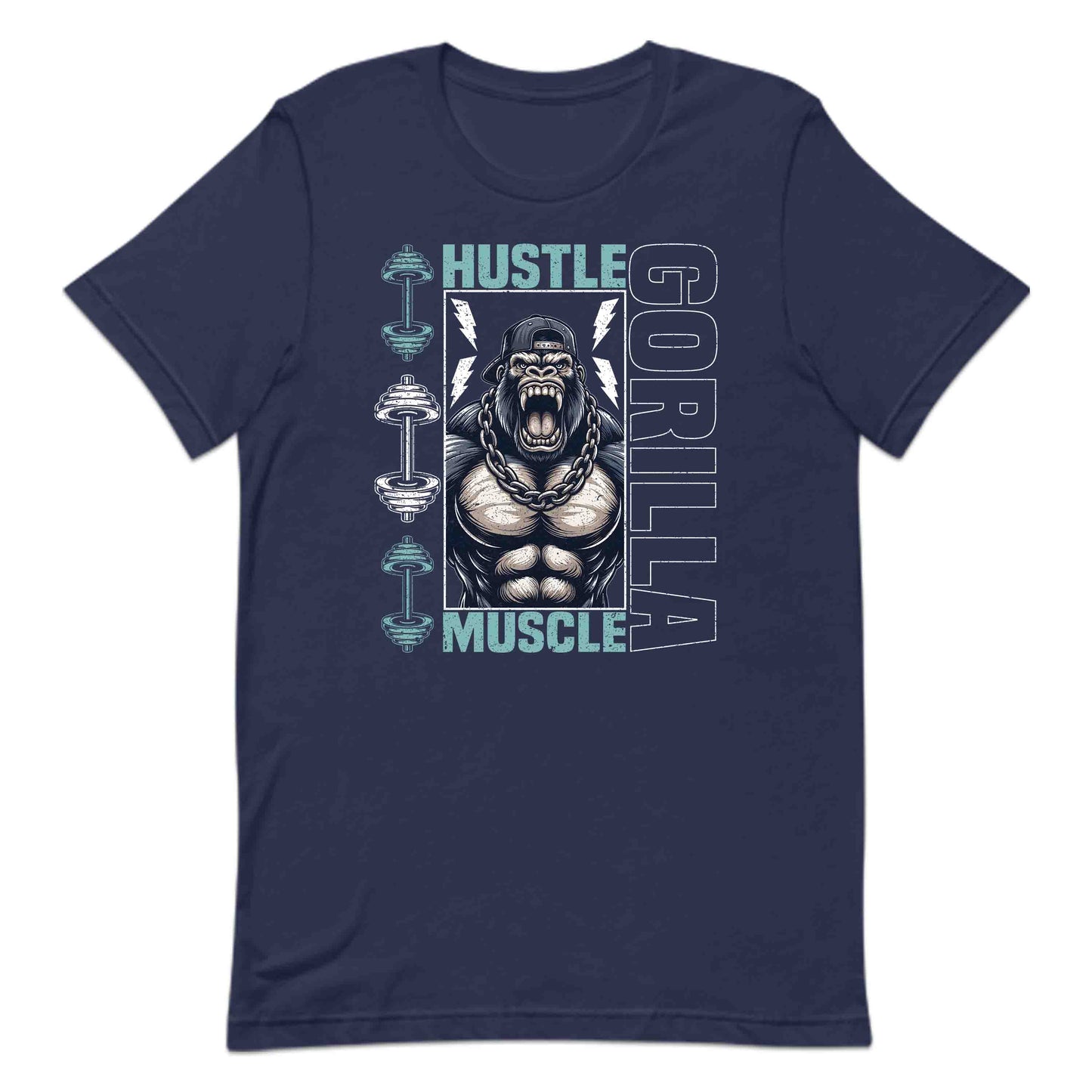Gorilla Muscle Hustle Gym Heavy Lifting Workout | PRODUCT CODE: GRLAMUSTLEYM