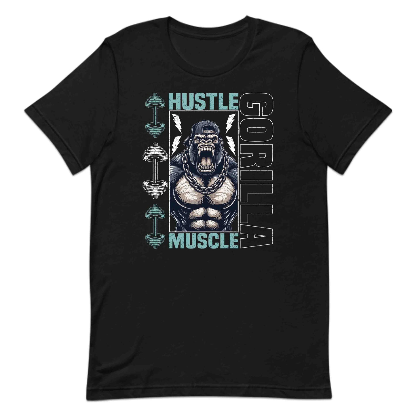 Gorilla Muscle Hustle Gym Heavy Lifting Workout | PRODUCT CODE: GRLAMUSTLEYM