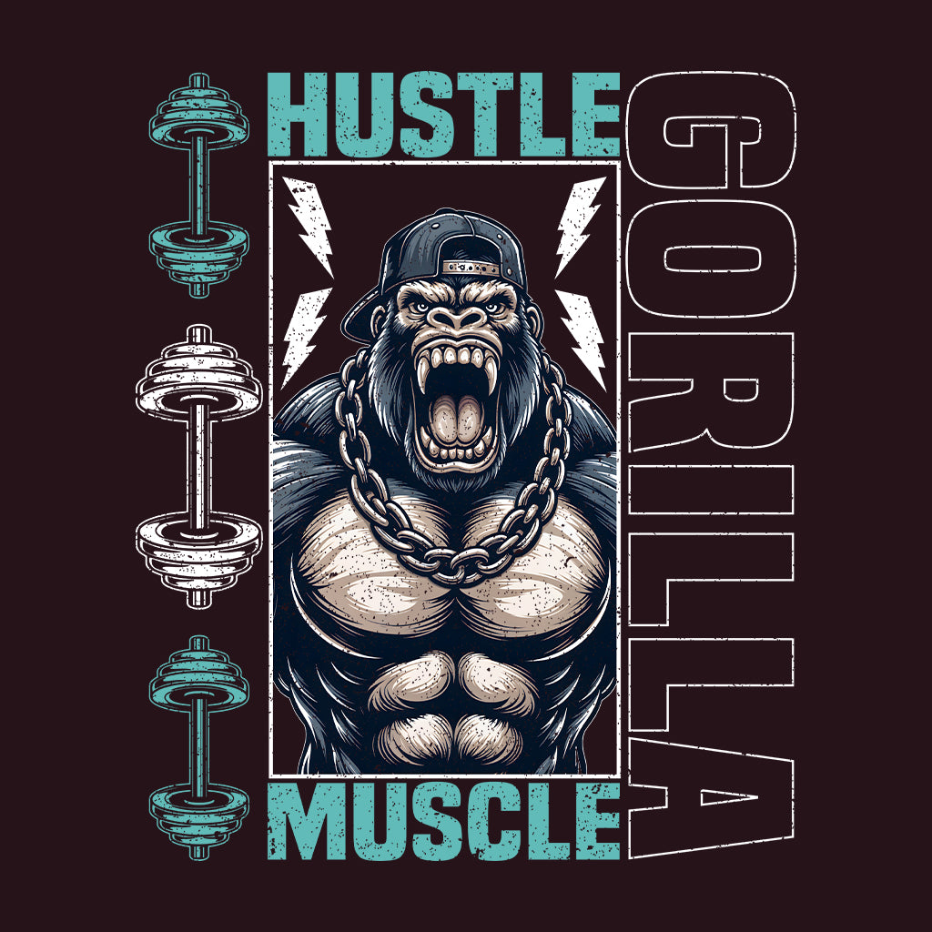 Gorilla Muscle Hustle Gym Heavy Lifting Workout | PRODUCT CODE: GRLAMUSTLEYM
