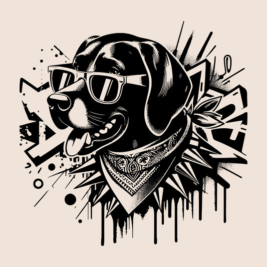 German Shorthaired Pointer Dog With Sunglasses | PRODUCT CODE: GRSHPNKDGP