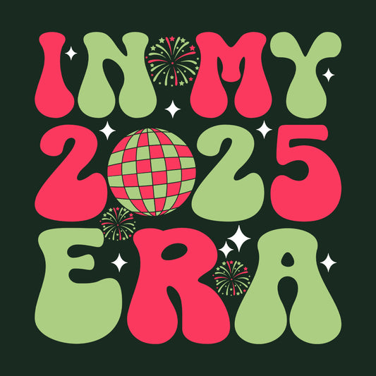 In My 2025 Era Trendy New Year Groovy Era Vibe | PRODUCT CODE: GRVERAVBSDCOB