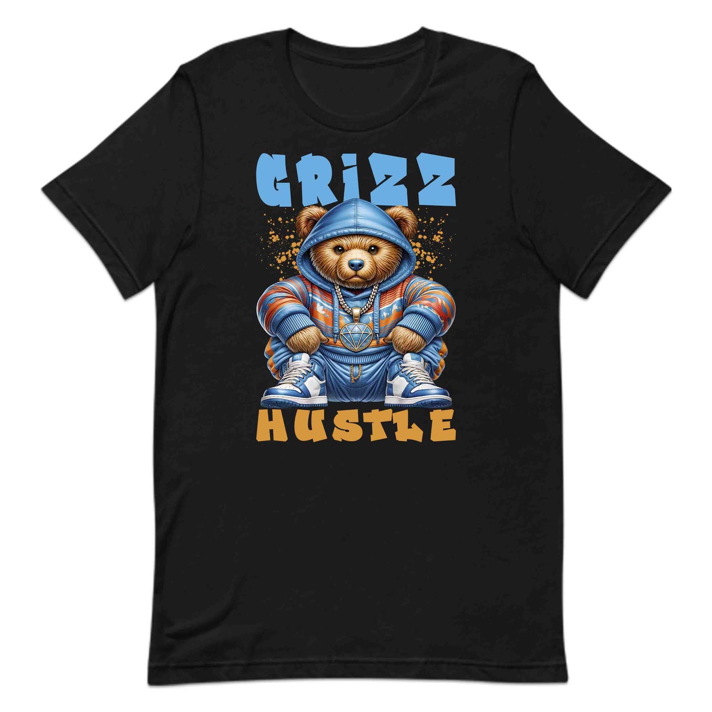 Grizz Hustle Bear Hip-Hop Teddy Bear Streetwear | PRODUCT CODE: GRZHLUTBRP
