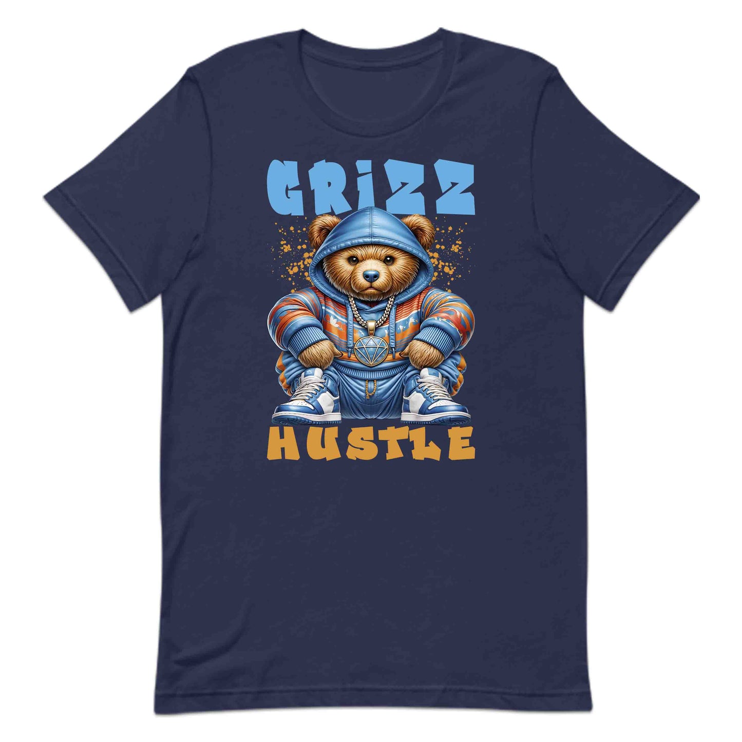 Grizz Hustle Bear Hip-Hop Teddy Bear Streetwear | PRODUCT CODE: GRZHLUTBRP