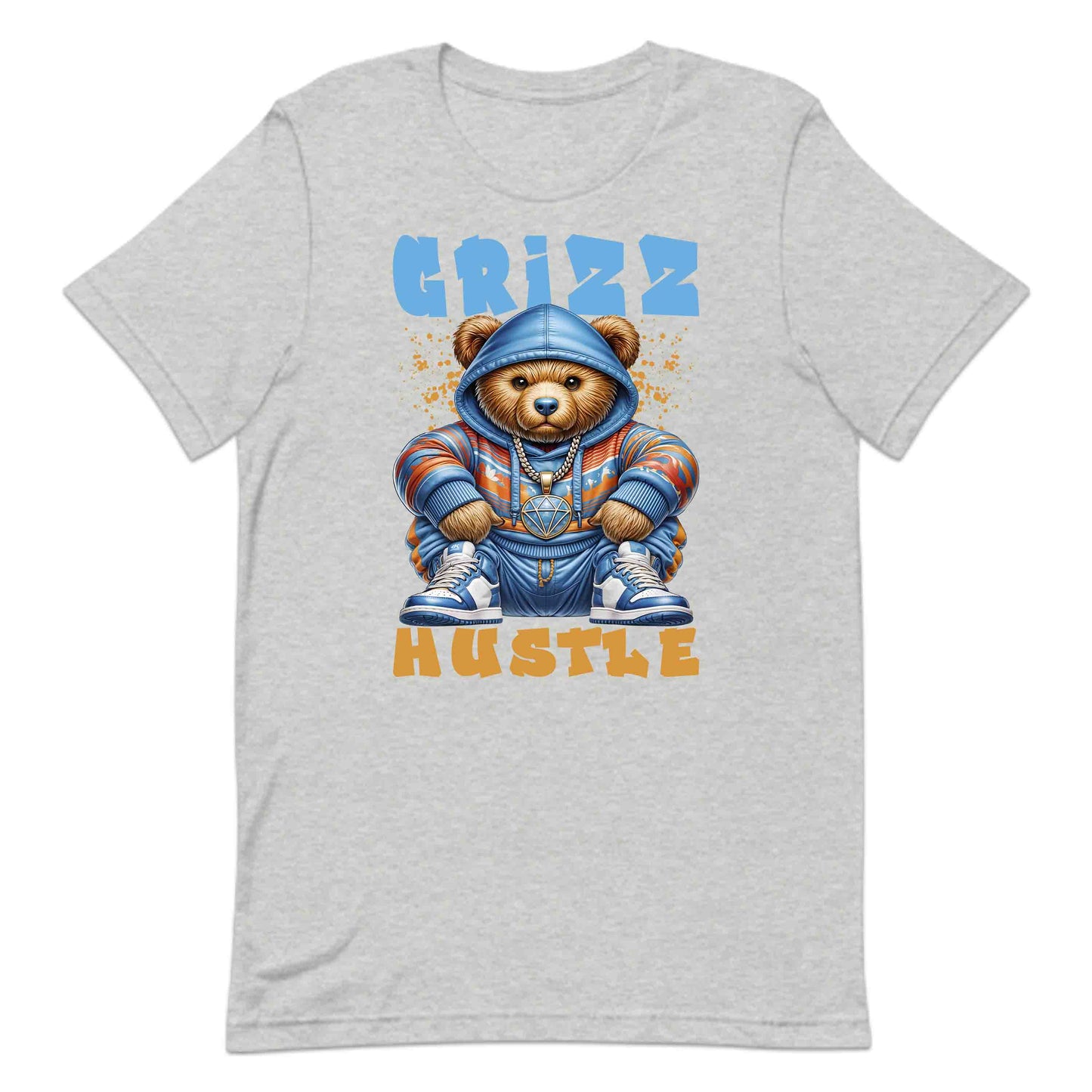 Grizz Hustle Bear Hip-Hop Teddy Bear Streetwear | PRODUCT CODE: GRZHLUTBRP