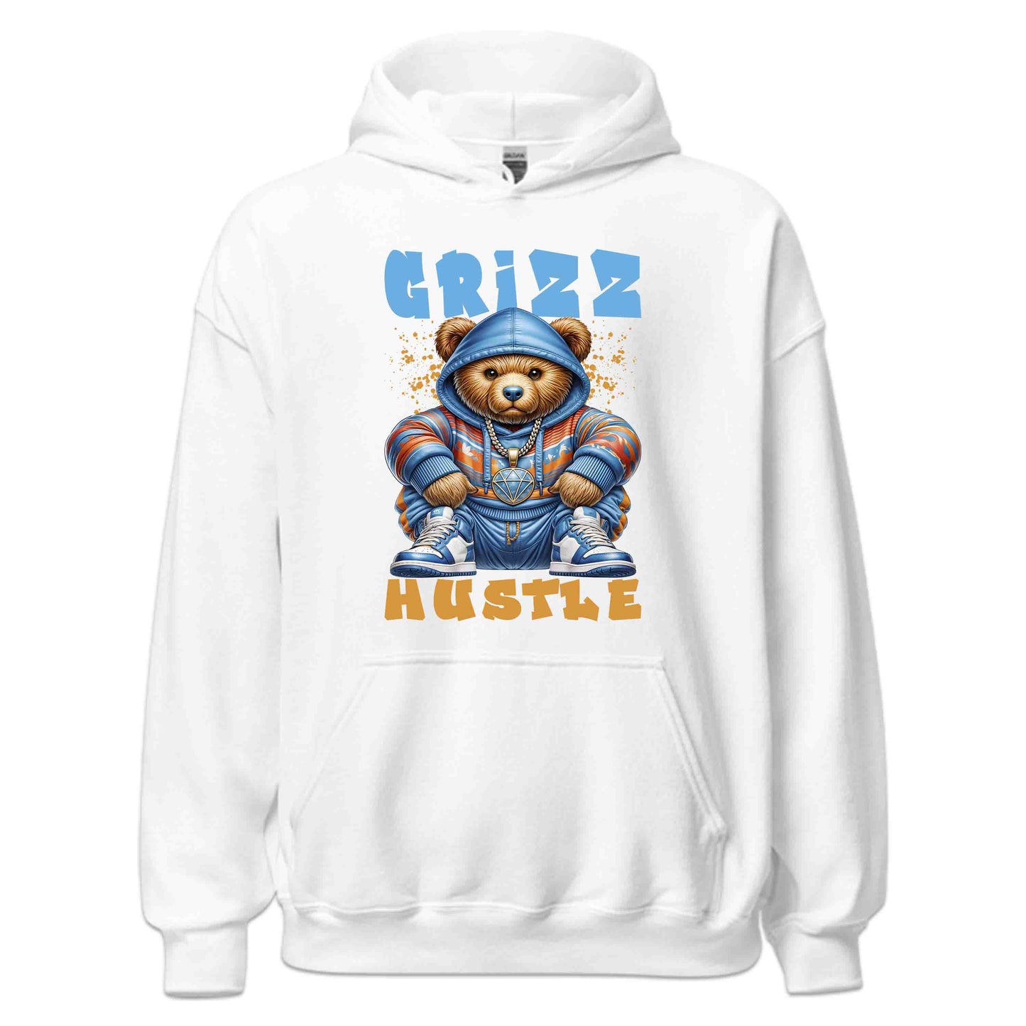 Grizz Hustle Bear Hip-Hop Teddy Bear Streetwear | PRODUCT CODE: GRZHLUTBRP