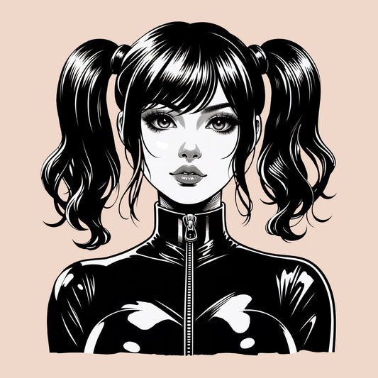 Gothic E-Girl Anime | PRODUCT CODE: GTHANMEGW
