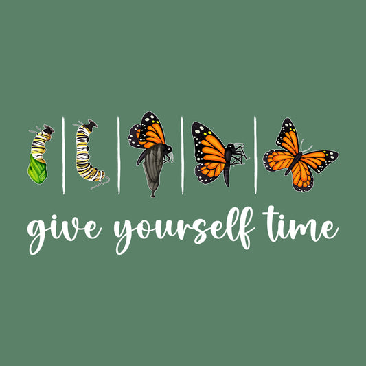 Give Yourself Time Inspirational Positive Quote | PRODUCT CODE: GVYRSLFTMB