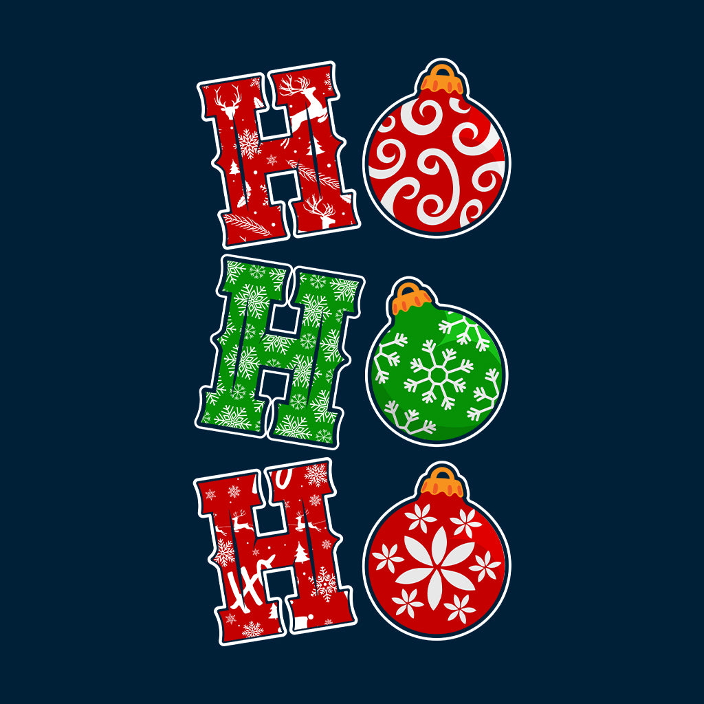 Ho Ho Ho Christmas Ornaments Xmas Cheer Holiday Spirit | PRODUCT CODE: HCRMONATSEY