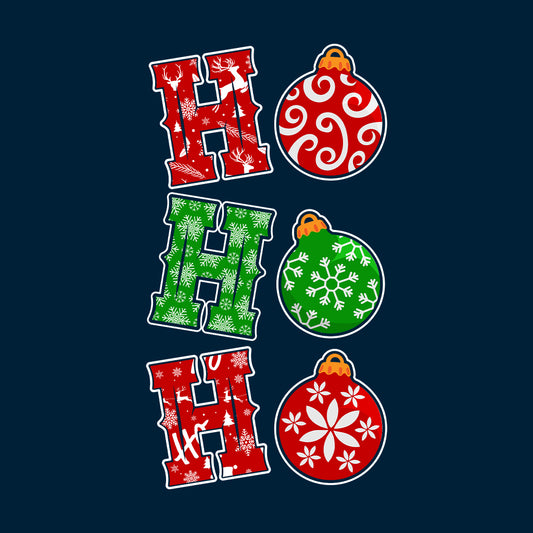 Ho Ho Ho Christmas Ornaments Xmas Cheer Holiday Spirit | PRODUCT CODE: HCRMONATSEY