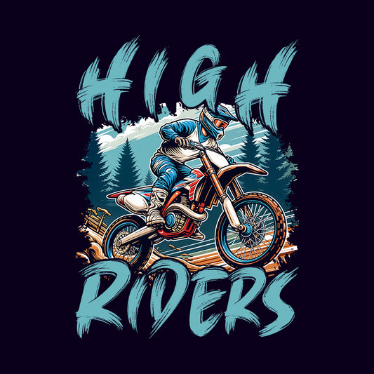 High Riders Motocross Off-Road Dirt Bike Adventure Seekers | PRODUCT CODE: HGIRDSOFBKEVN