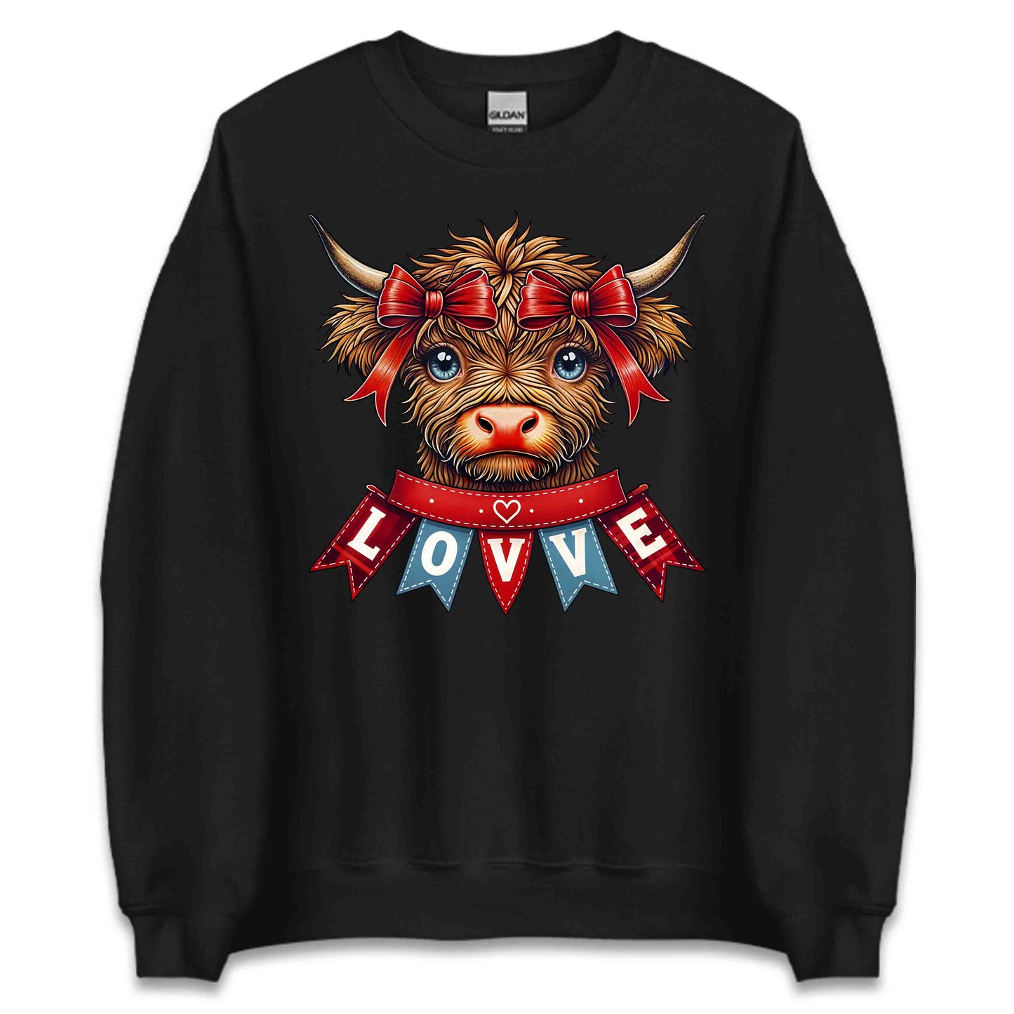Highland Cow Love Valentine’s Day Gift | PRODUCT CODE: HGLNDCWOVTND
