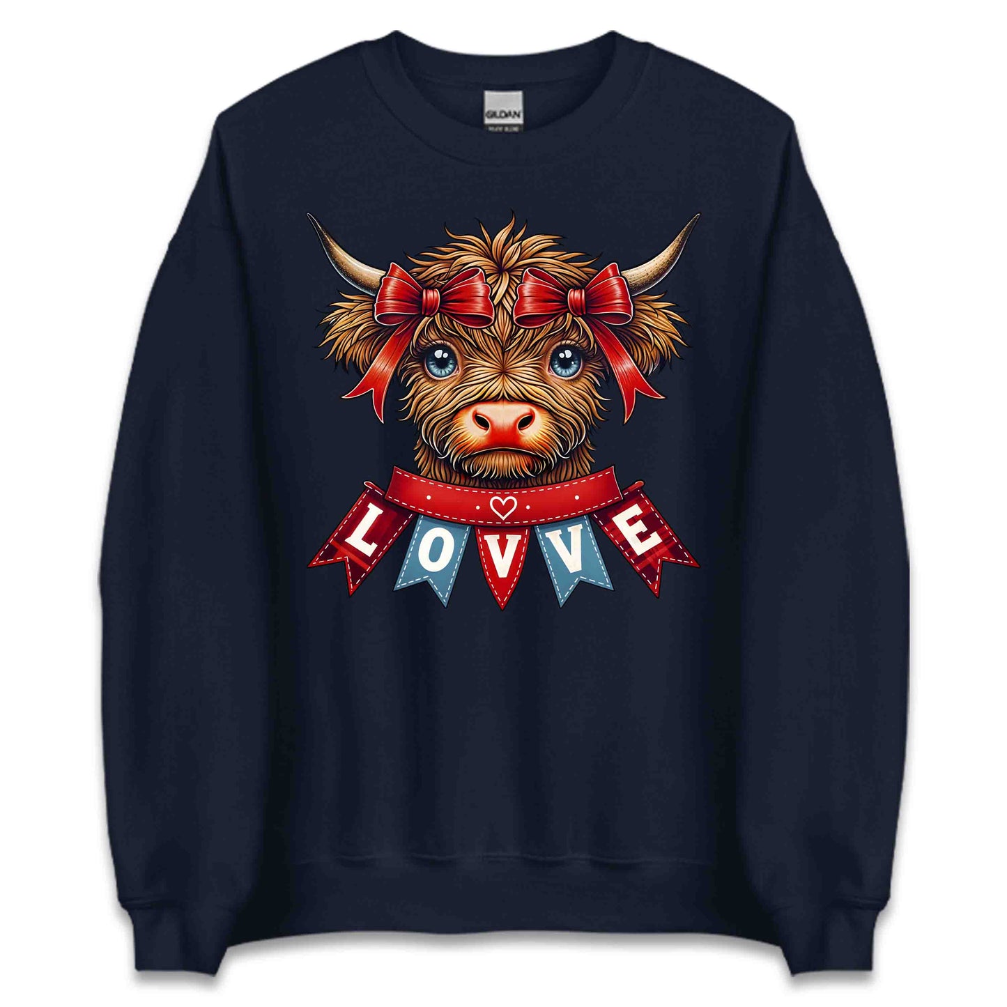 Highland Cow Love Valentine’s Day Gift | PRODUCT CODE: HGLNDCWOVTND