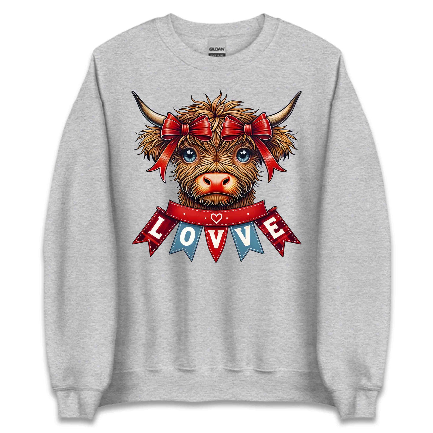 Highland Cow Love Valentine’s Day Gift | PRODUCT CODE: HGLNDCWOVTND