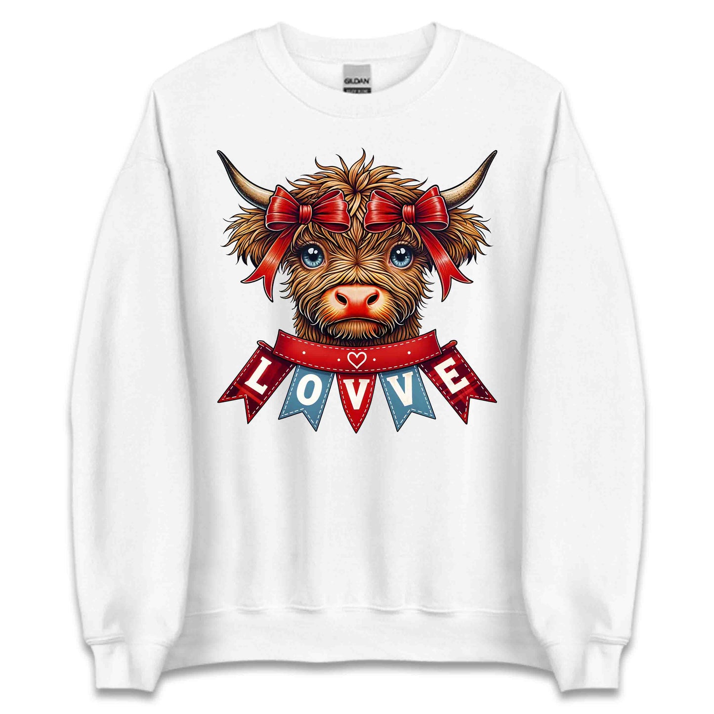 Highland Cow Love Valentine’s Day Gift | PRODUCT CODE: HGLNDCWOVTND