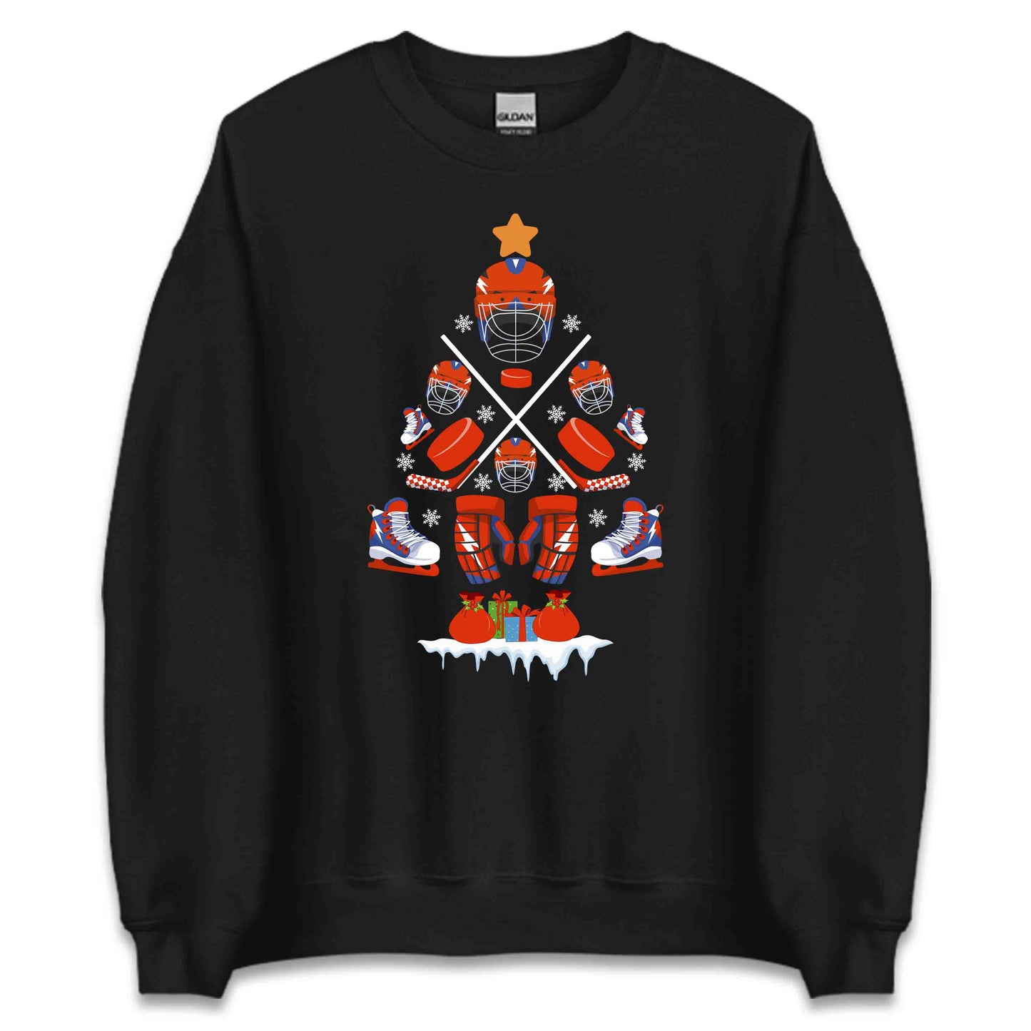Ice Hockey Christmas Tree Xmas Festive Winter Sports | PRODUCT CODE: HKYCHTSPOCM