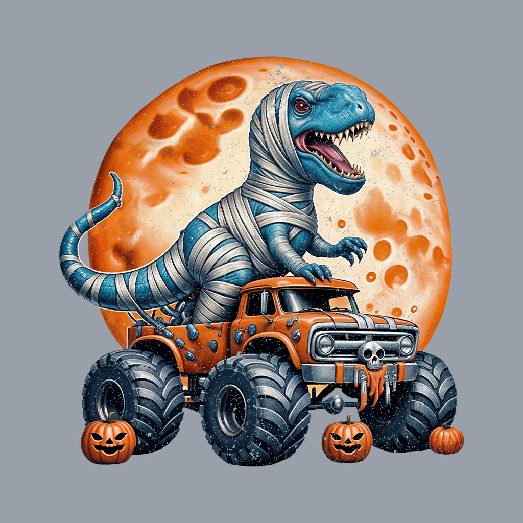 Halloween Monster Truck Mummy Dinosaur Spooky Saurus | PRODUCT CODE: HLMNSTRKM