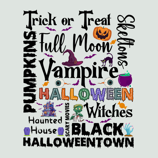 Halloweentown Spooky Celebration Festive Halloween | PRODUCT CODE: HLWTNOSFC