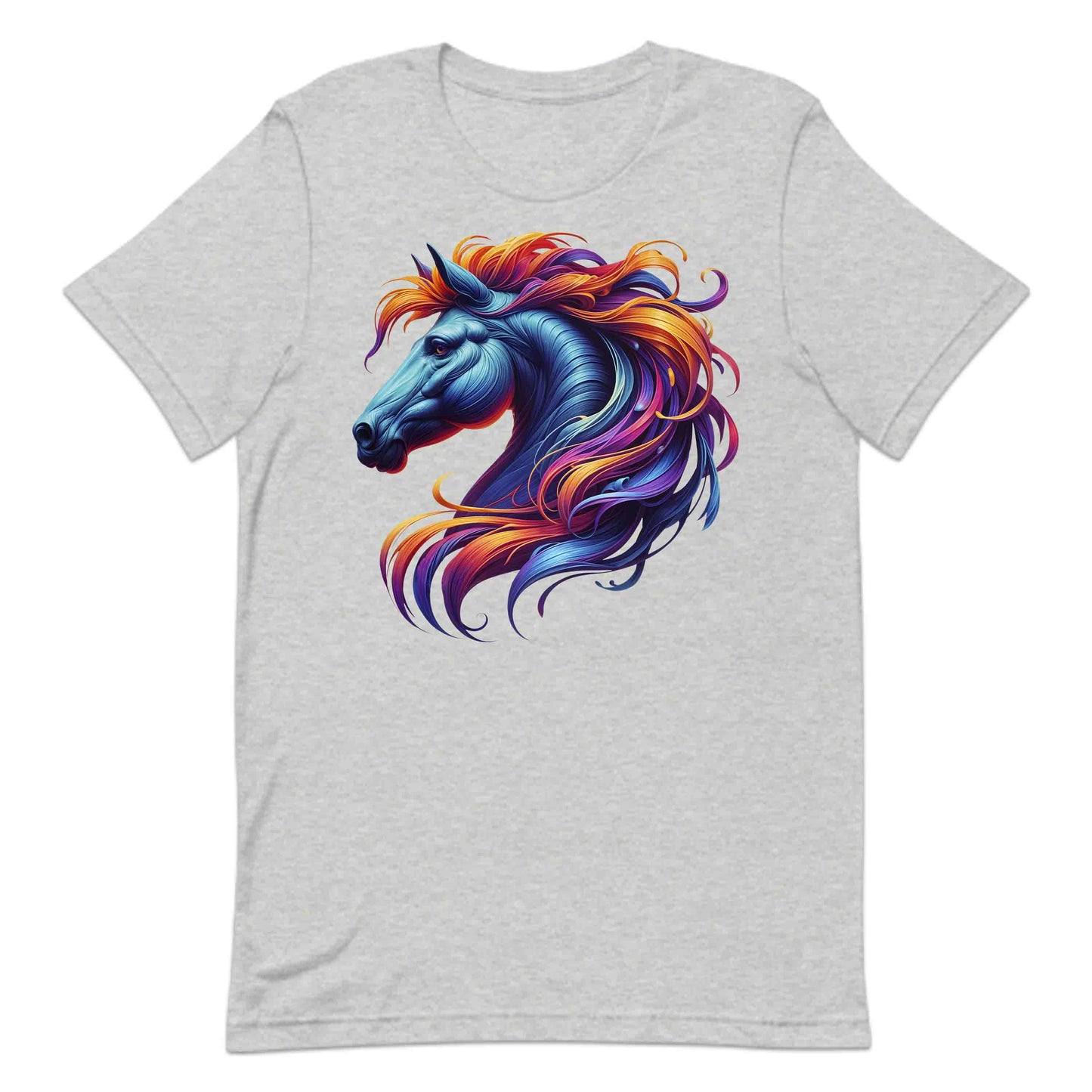 Majestic Horse Mane Artistic Equine Galloping Horse Enthusiasts | PRODUCT CODE: HMJSTCEQRNS