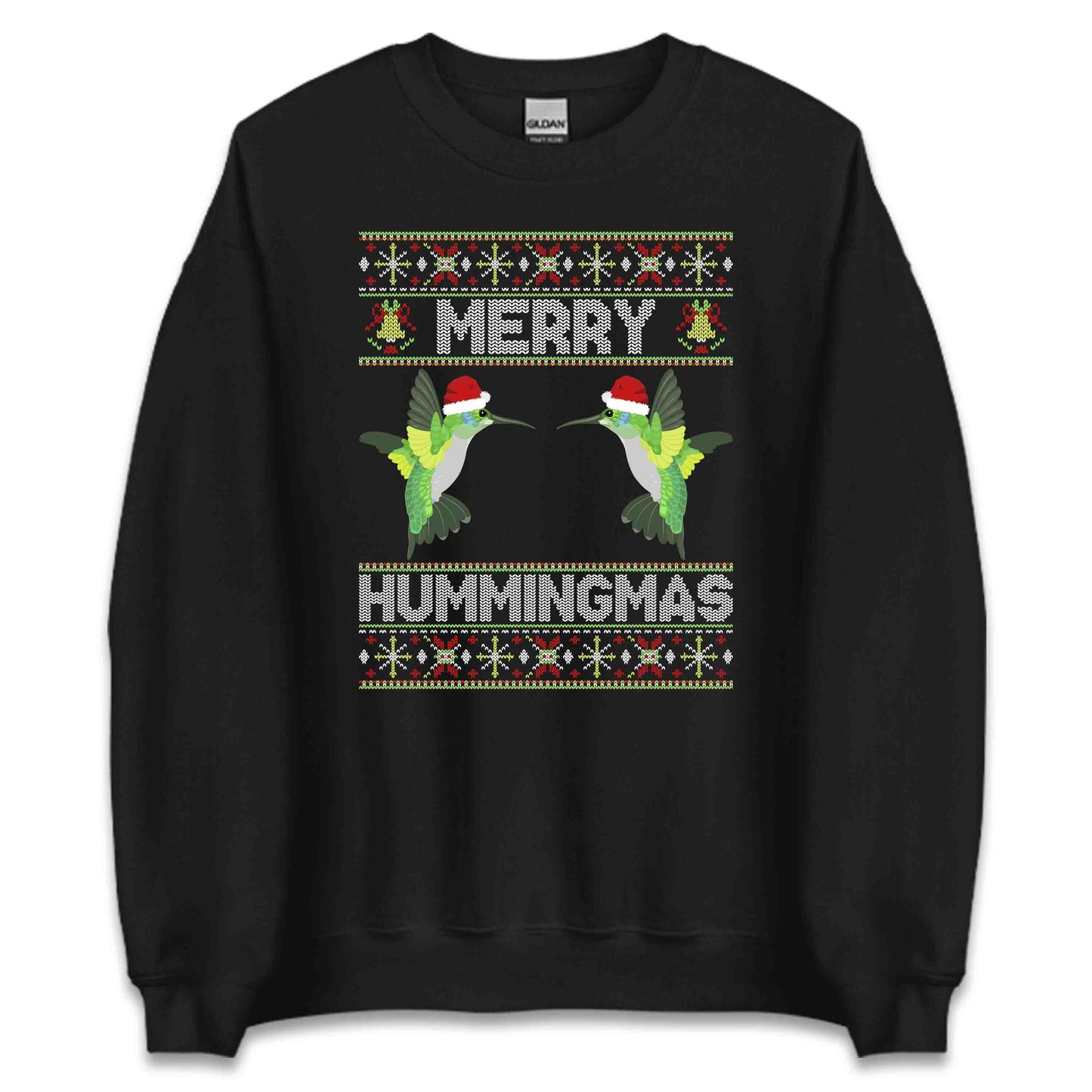 Merry Hummingmas Christmas Bird Lovers Xmas | PRODUCT CODE: HMNGBRDLVCRM
