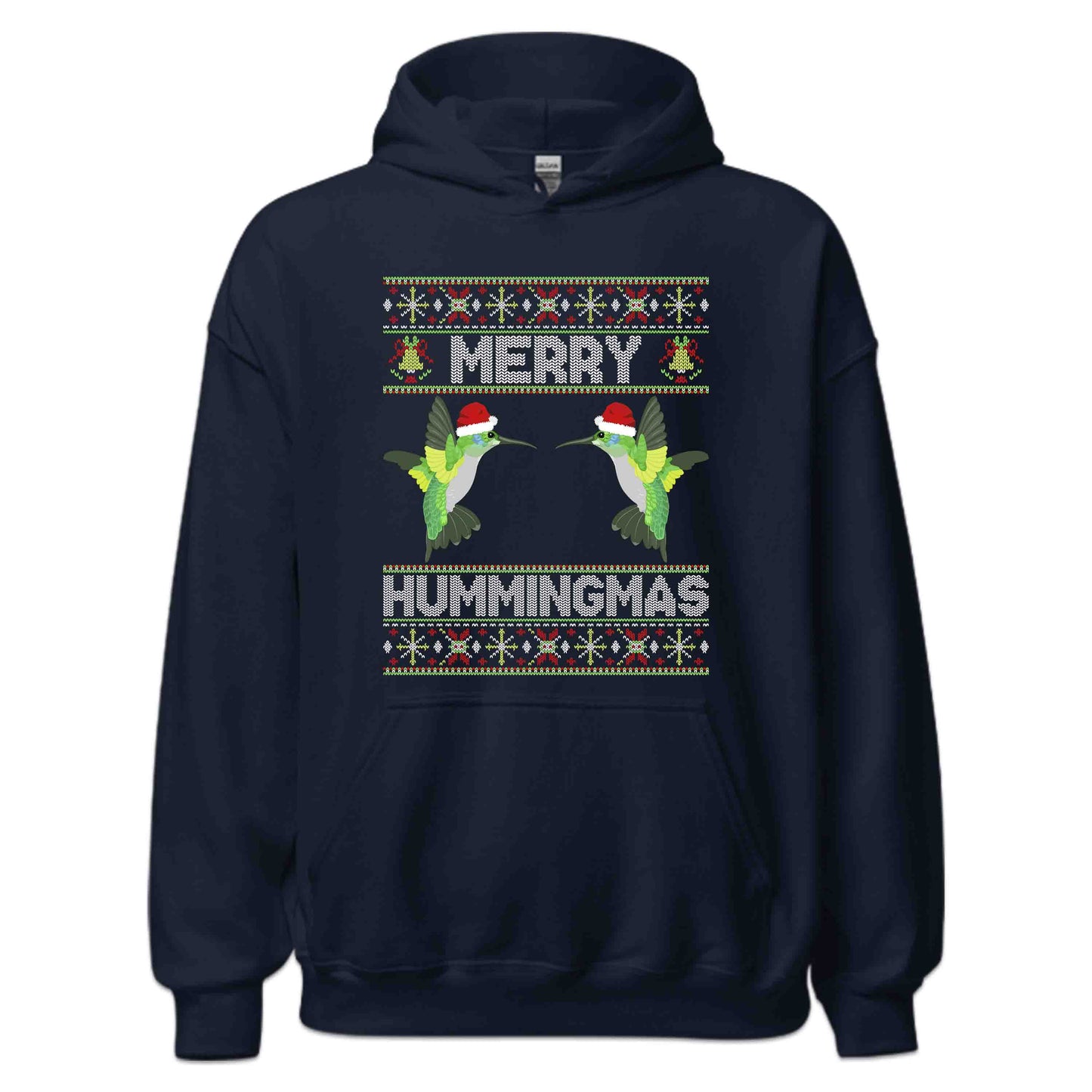 Merry Hummingmas Christmas Bird Lovers Xmas | PRODUCT CODE: HMNGBRDLVCRM