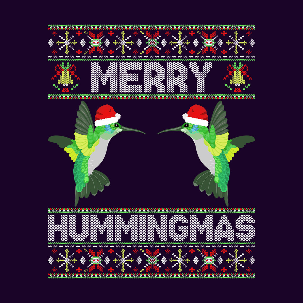 Merry Hummingmas Christmas Bird Lovers Xmas | PRODUCT CODE: HMNGBRDLVCRM