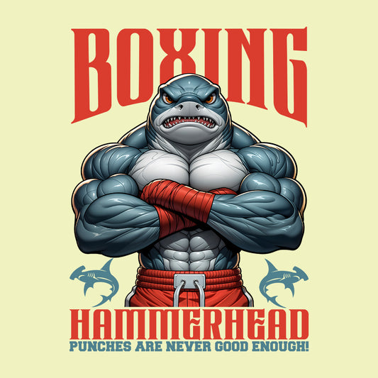 Hammerhead Shark Boxing Fitness Warriors | PRODUCT CODE: HMRDSKHBXONA
