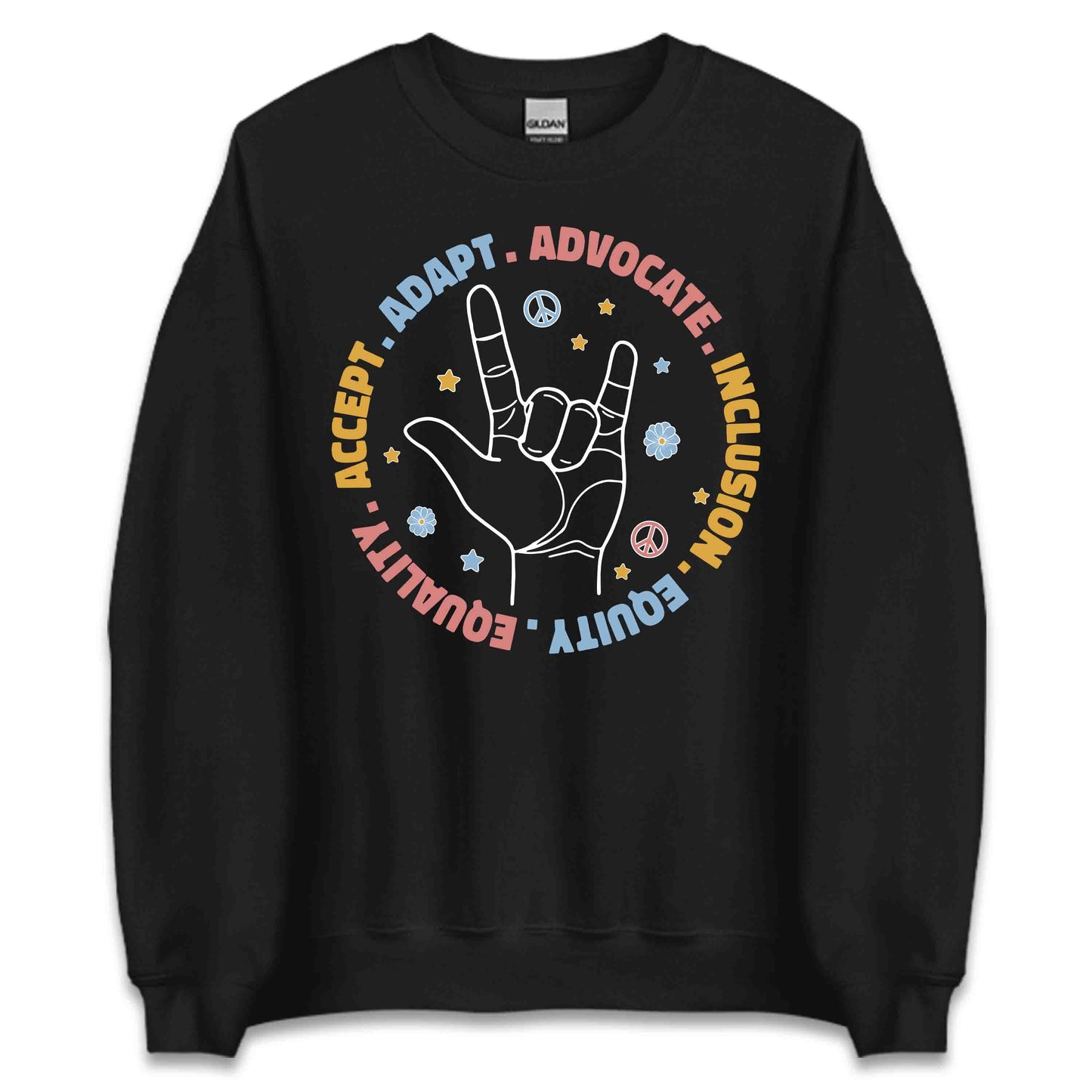 ASL Inclusion Sign Language Advocacy Deaf Awareness Sped Teacher | PRODUCT CODE: HNEYAHJIEONK