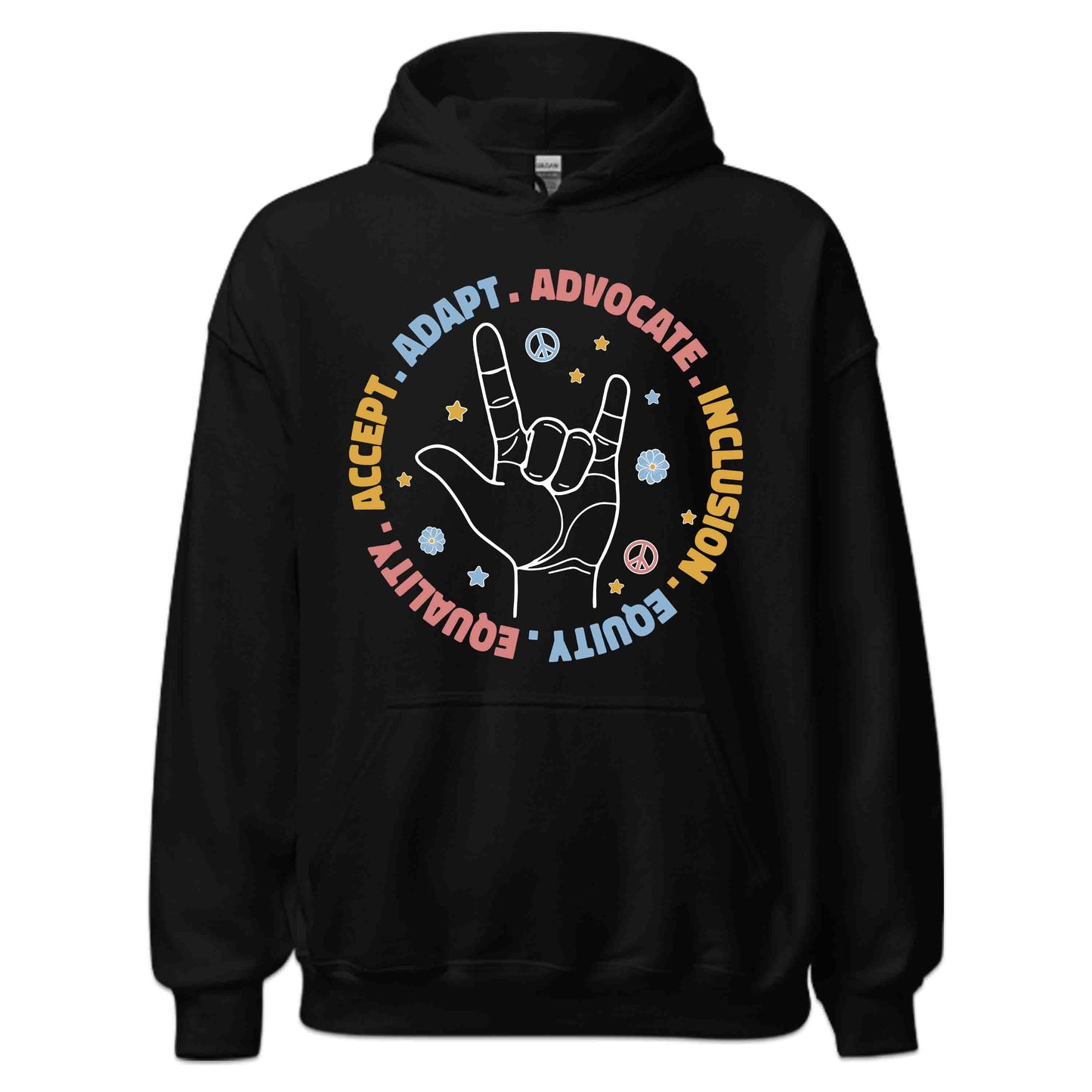 ASL Inclusion Sign Language Advocacy Deaf Awareness Sped Teacher | PRODUCT CODE: HNEYAHJIEONK