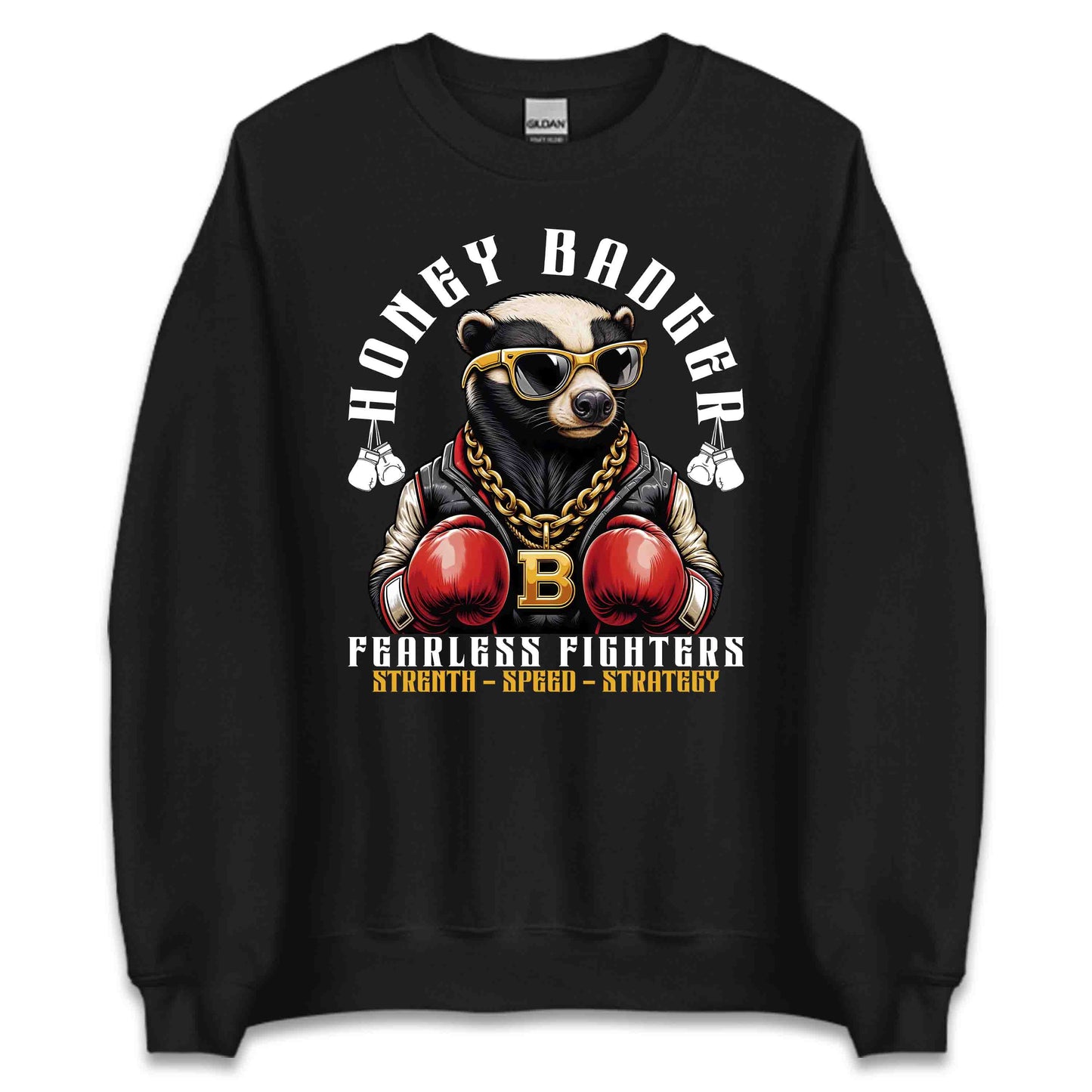 Honey Badger Boxing Tough Animal Boxer | PRODUCT CODE: HNYBDGRXONWF